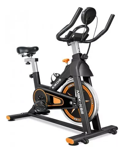 [Saldo Ml] Bicicleta Ergomtrica Kikos Max-Ks2 Cor Preto E Laranja